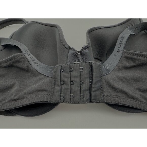 Cacique Lane Bryant Lightly Lined T-Shirt Bra Black Underwire Women’s Size 42C - Picture 4 of 6